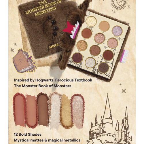 SHEGLAM - *Harry Potter* - Paleta de sombras Monster Book of Monsters