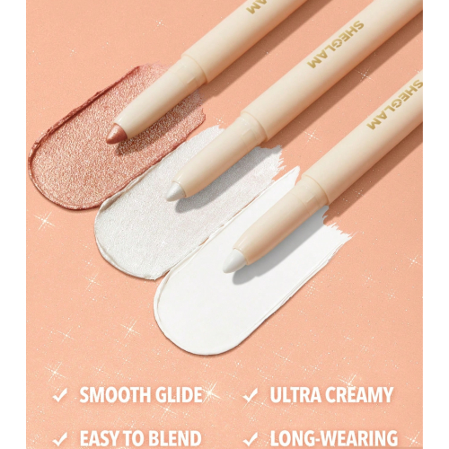 SHEGLAM - Lápiz de ojos Big N' Bright - Blanco