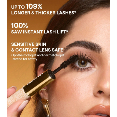 SHEGLAM - Máscara de pestañas All in One - 24K