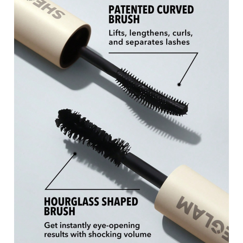 SHEGLAM - Máscara de pestañas All in One - Black