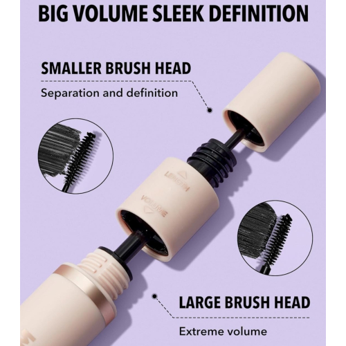 SHEGLAM - Máscara de pestañas Lash Besties 2-In-1 - Black