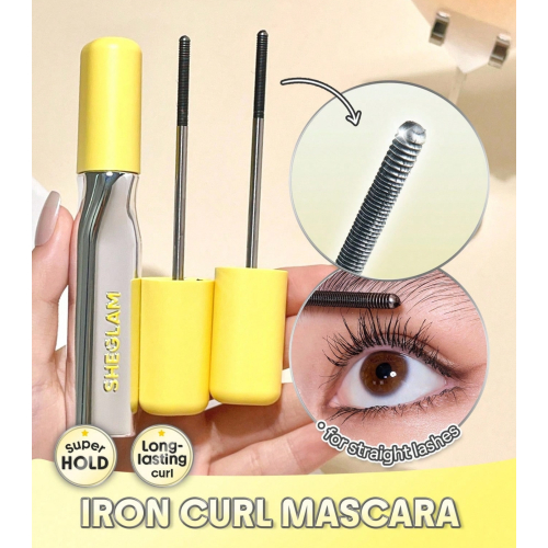SHEGLAM - Máscara de pestañas Lashlighter Iron Curl - Black