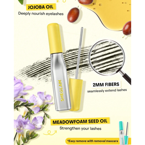 SHEGLAM - Máscara de pestañas Lashlighter Iron Curl - Black