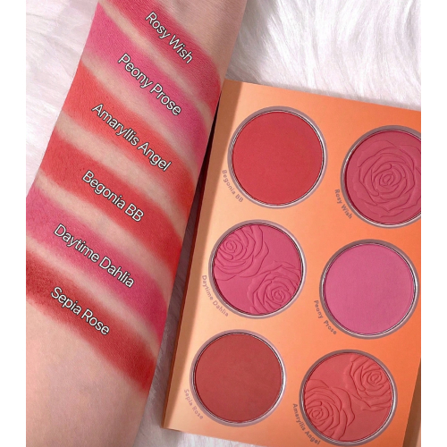 SHEGLAM - Paleta de coloretes en polvo Floral Flush - Cottage Core Garden