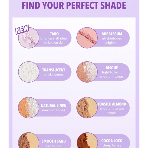 SHEGLAM - Polvos fijadores para rostro y contorno Insta-Ready - Taro