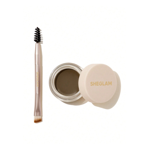 SHEGLAM - Pomada de cejas resistente al agua Boss Brow - Soft Brown