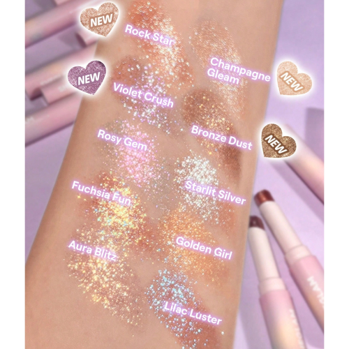 SHEGLAM - Sombra de ojos Crystal Jelly Glaze Stick - Bronze Dust