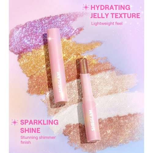 SHEGLAM - Sombra de ojos Crystal Jelly Glaze Stick - Golden Girl