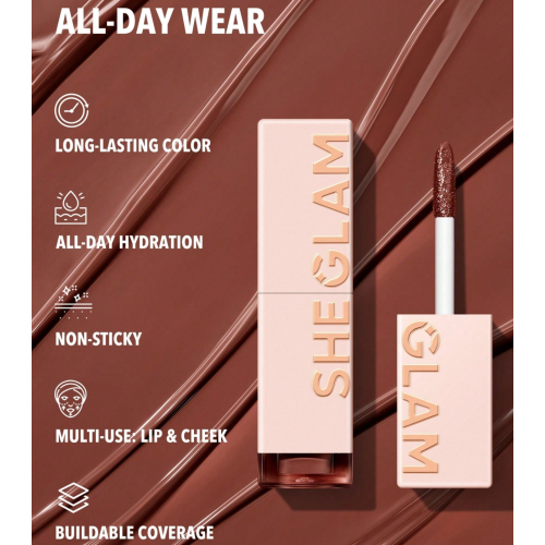SHEGLAM - Tinte labial Take a Hint - Mocha Loca