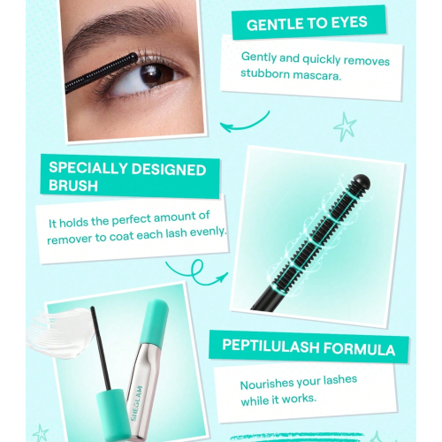 SHEGLAM - Tratamiento desmaquillante de pestañas Lashlighter EZ Remove