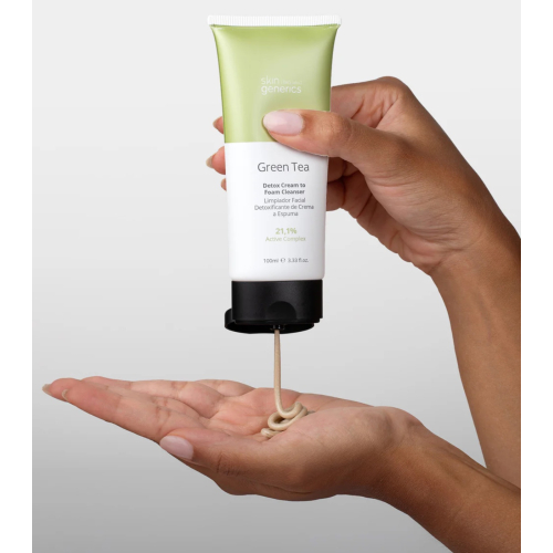 Skin Generics - Limpiador facial detoxificante de crema a espuma