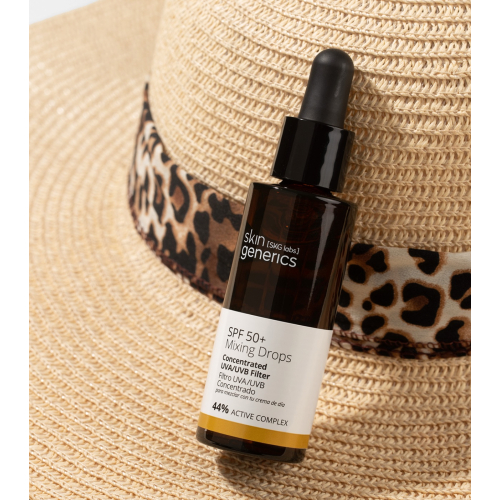 Skin Generics - Sérum concentrado antiedad y antioxidante protector solar SPF50+