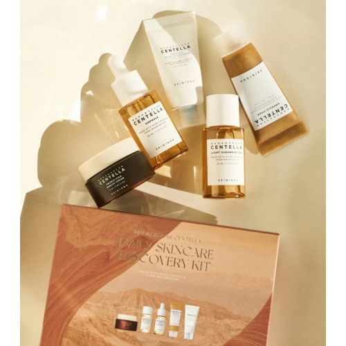 SKIN1004 - Kit de cuidado facial The Madagascar Centella Daily Skincare