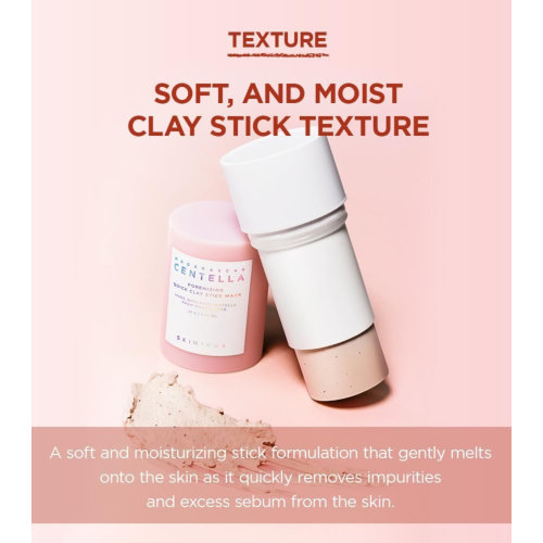 SKIN1004. - *Poremizing* - Mascarilla facial de arcilla con centella de Madagascar Quick Clay Stick Mask