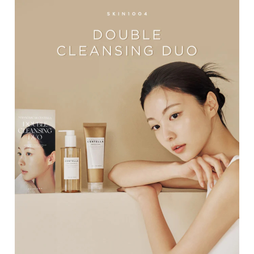 SKIN1004 - Set Double Cleansing Duo - Aceite limpiador + Ampoule Foam