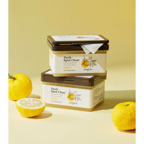 Skinfood - Mascarilla facial diaria Yuja C Vita - 30 uds