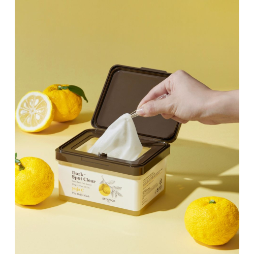 Skinfood - Mascarilla facial diaria Yuja C Vita - 30 uds