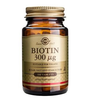 SOLGAR - Complemento alimenticio - Biotina 300 mcg