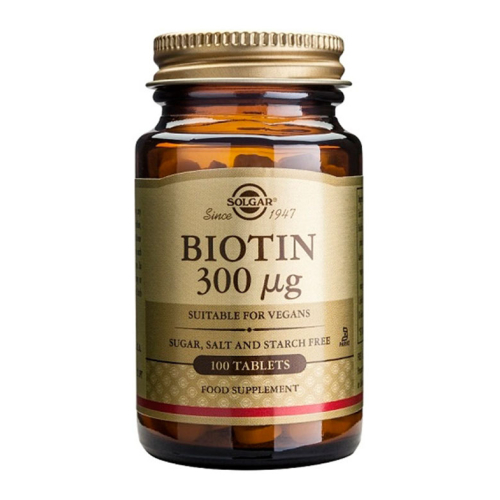 SOLGAR - Complemento alimenticio - Biotina 300 mcg