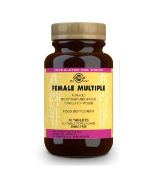 SOLGAR - Complemento alimenticio - Female Multiple 60 cápsulas
