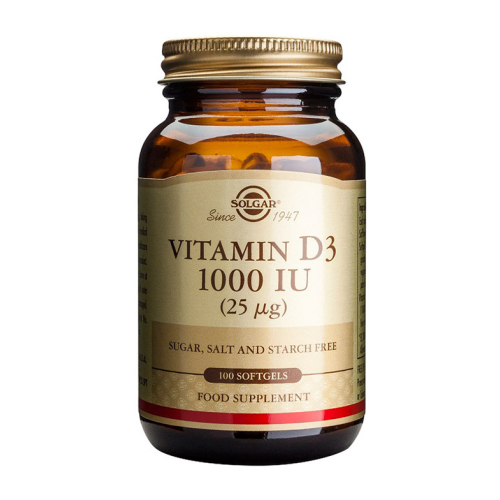SOLGAR - Complemento alimenticio - Vitamina D3 1000 UI