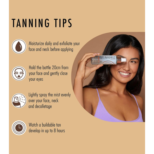 St. Moriz - Bruma autobronceadora gradual facial - Medio