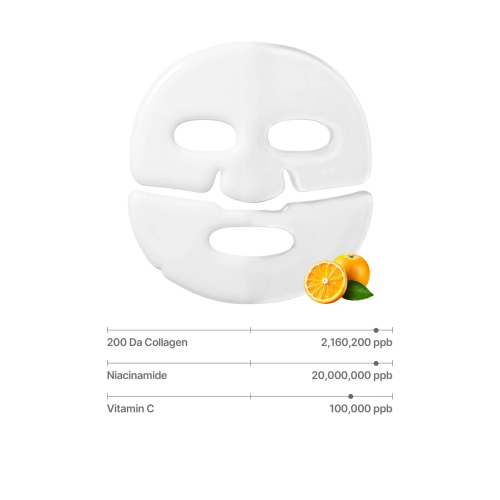 Sungboon Editor - Mascarilla facial iluminadora - Deep Collagen Niacin Vita C