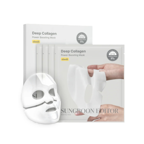Sungboon Editor - Pack de 4 mascarillas faciales - Deep Collagen