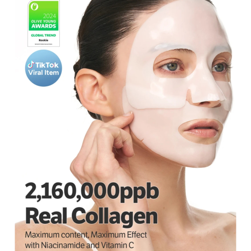 Sungboon Editor - Pack de 4 mascarillas faciales - Deep Collagen Niacin Vita C