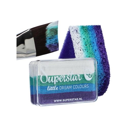 Superstar - Aquacolor Little Dream Colours Splitcake - Mermaid (30g)