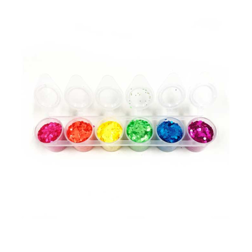 Superstar - Glitter para rostro y cuerpo Chunky Mix - Fluorescent