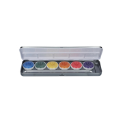 Superstar - Paleta de 6 aquacolores básicos para rostro y cuerpo Luxury Summer Festival