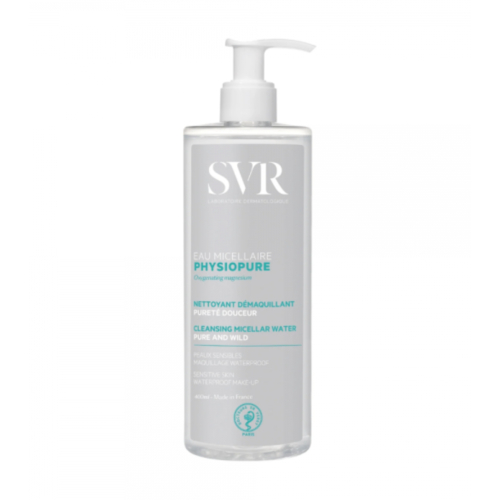 SVR - *Physiopure* - Agua micelar desmaquillante pureza y suavidad 400ml - Pieles sensibles