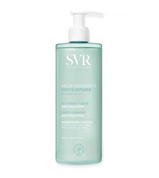 SVR - *Physiopure* - Gel limpiador facial purificante y anticontaminación 400ml