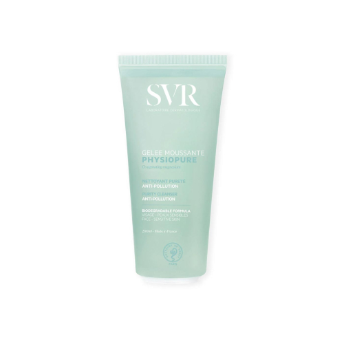 SVR - *Physiopure* - Gel limpiador facial purificante y anticontaminación 200ml