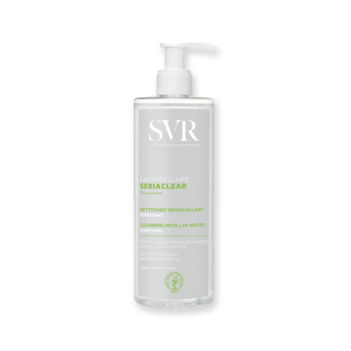 SVR - *Sebiaclear* - Agua micelar purificante - Pieles grasas con tendencia acneica