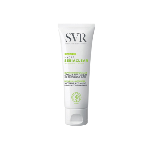 SVR - *Sebiaclear* - Crema facial hidratante, reparador, calmante y anti-marcas Hydra - Pieles con tendencia acneica