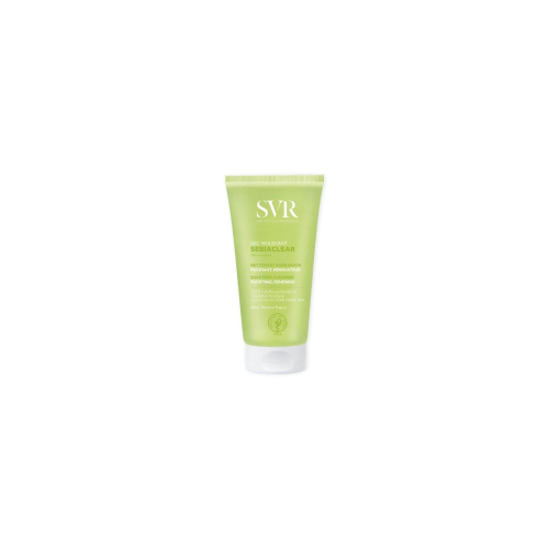 SVR - *Sebiaclear* - Limpiador espumoso purificante y desincrustante para rostro y cuerpo 55ml - Pieles sensibles, mixtas a grasas