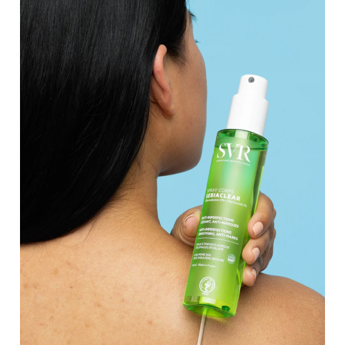 SVR - *Sebiaclear* - Spray corporal anti-imperfecciones - Pieles con tendencia acnéica