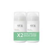 SVR - *Spirial* - Pack 2 desodorantes roll-on antitranspirante intenso
