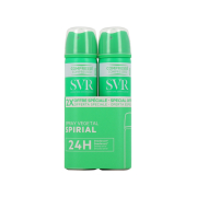 SVR - *Spirial* - Pack 2 desodorantes vegetal en spray antihumedad 24 horas