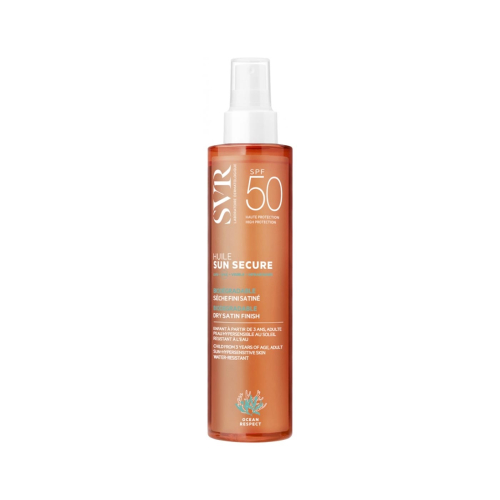 SVR - *Sun Secure* - Aceite protector solar en spray SPF50 biodegradable con acabado seco