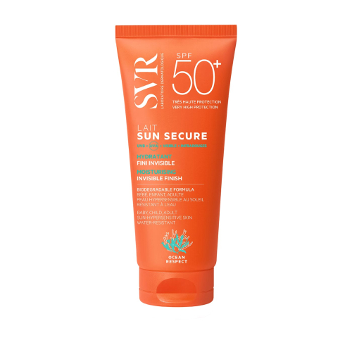 SVR - *Sun Secure* - Leche solar hidratante SPF50+ acabado invisible - Piel normal a seca