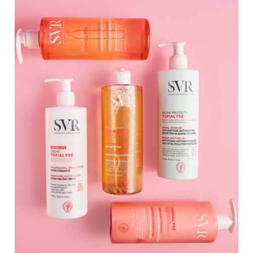 SVR - *Topialyse* - Aceite limpiador relipidizante Huile Lavante 400ml - Pieles secas y sensibles