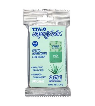 T.TAiO - Esponjabón hidratante antiacné con aloe