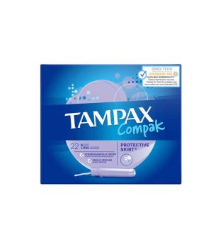 Tampax - Tampones lites Compak - 22 unidades