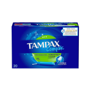 Tampax - Tampones super Compak - 20 unidades