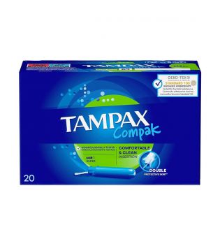 Tampax - Tampones super Compak - 20 unidades