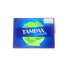 Tampax - Tampones super Compak - 22 unidades