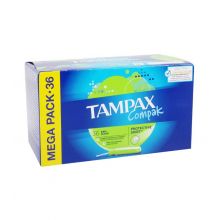 Tampax - Tampones super Compak - 36 unidades